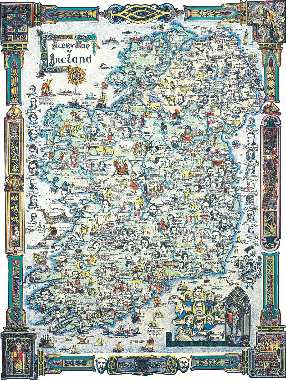 St Patrick's Day - Nautilus Puzzles - Wooden Jigsaw Puzzles For Adults