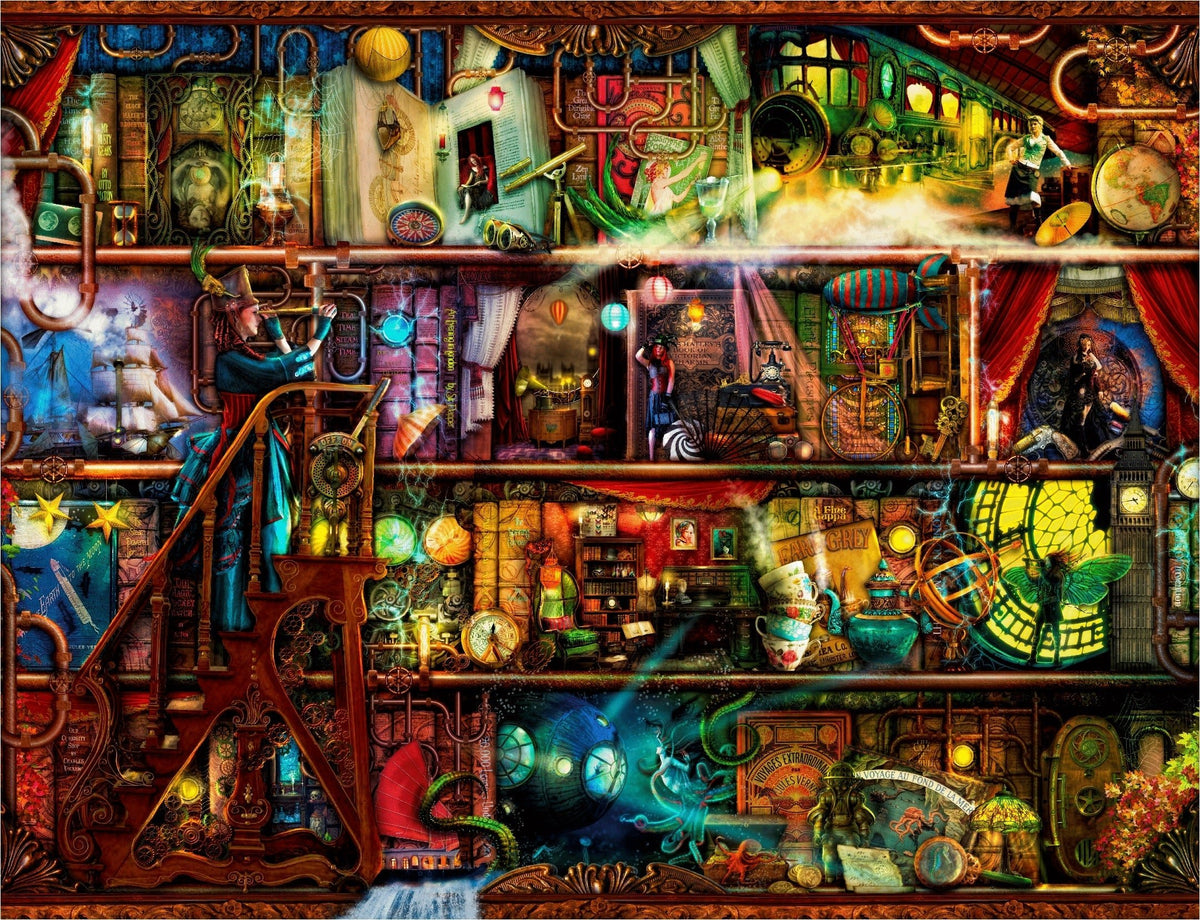 Aimee Stewart Puzzles - Nautilus Puzzles - Wooden Jigsaw Puzzles For Adults