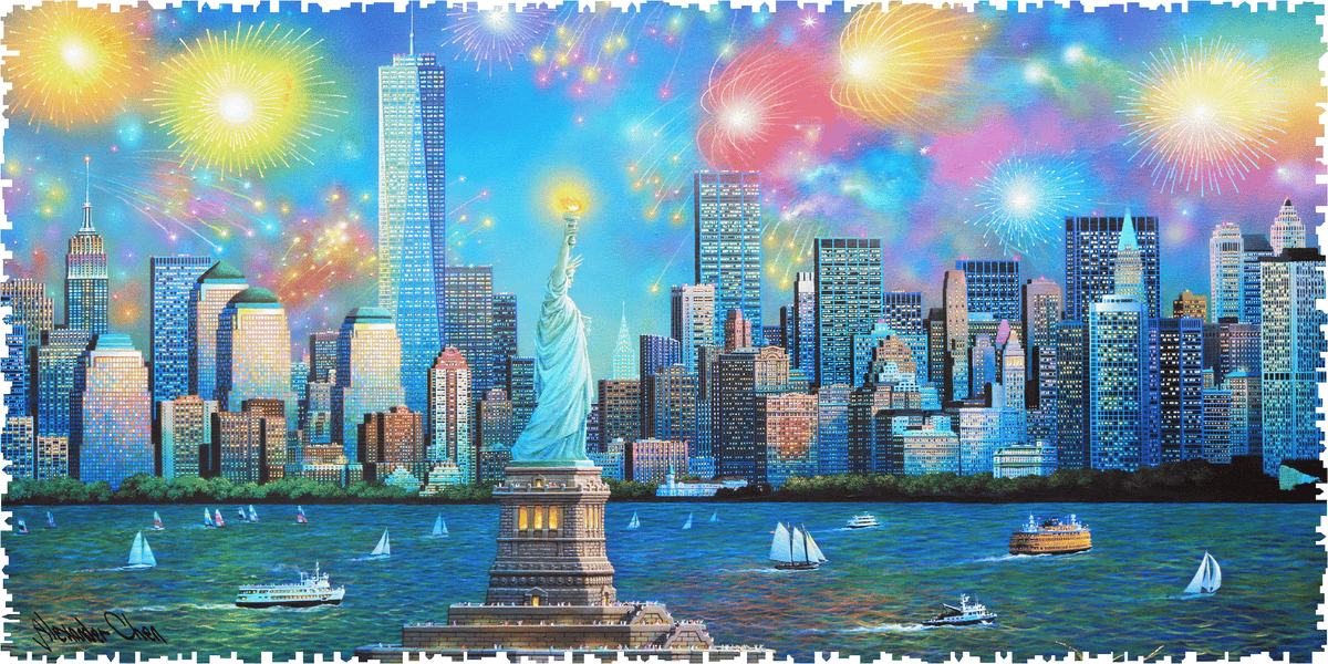 Independence Day - Nautilus Puzzles - Wooden Jigsaw Puzzles For Adults
