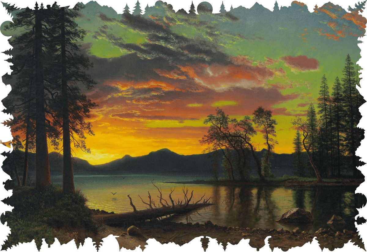 Bierstadt - Nautilus Puzzles - Wooden Jigsaw Puzzles For Adults