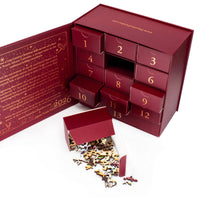 2026 Puzzle Advent Calendar | 12 Days | 688 Pieces | Limited Edition - Nautilus Puzzles - Wooden Jigsaw Puzzles For Adults