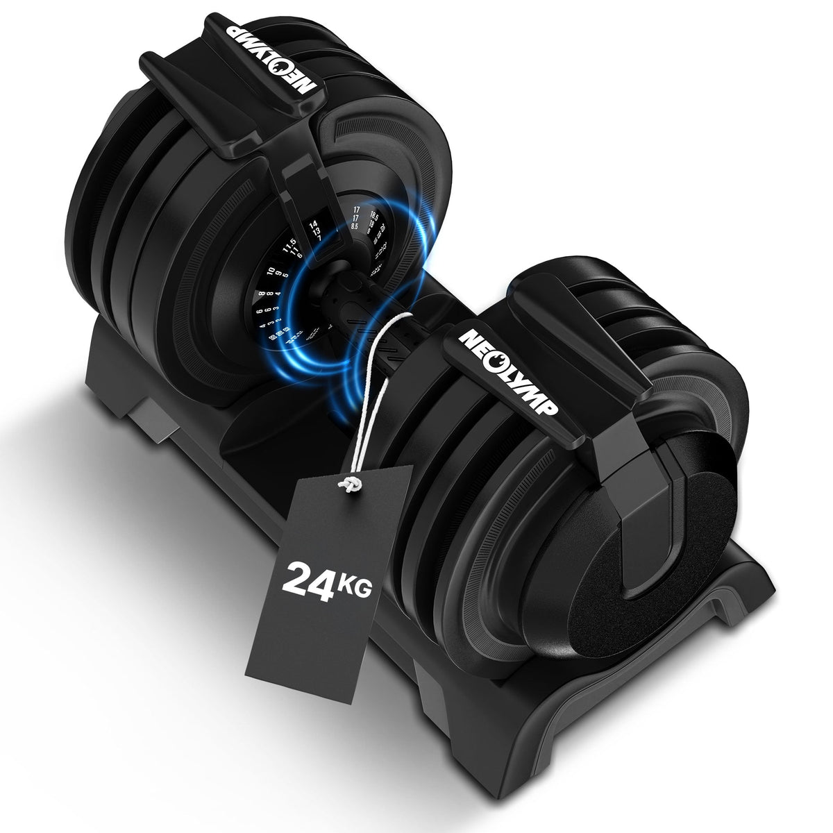 Verstellbare Kurzhantel 24 Kg (B‑Ware) - - Outlet von NEOLYMP | Fitnessequipment und Sportartikel