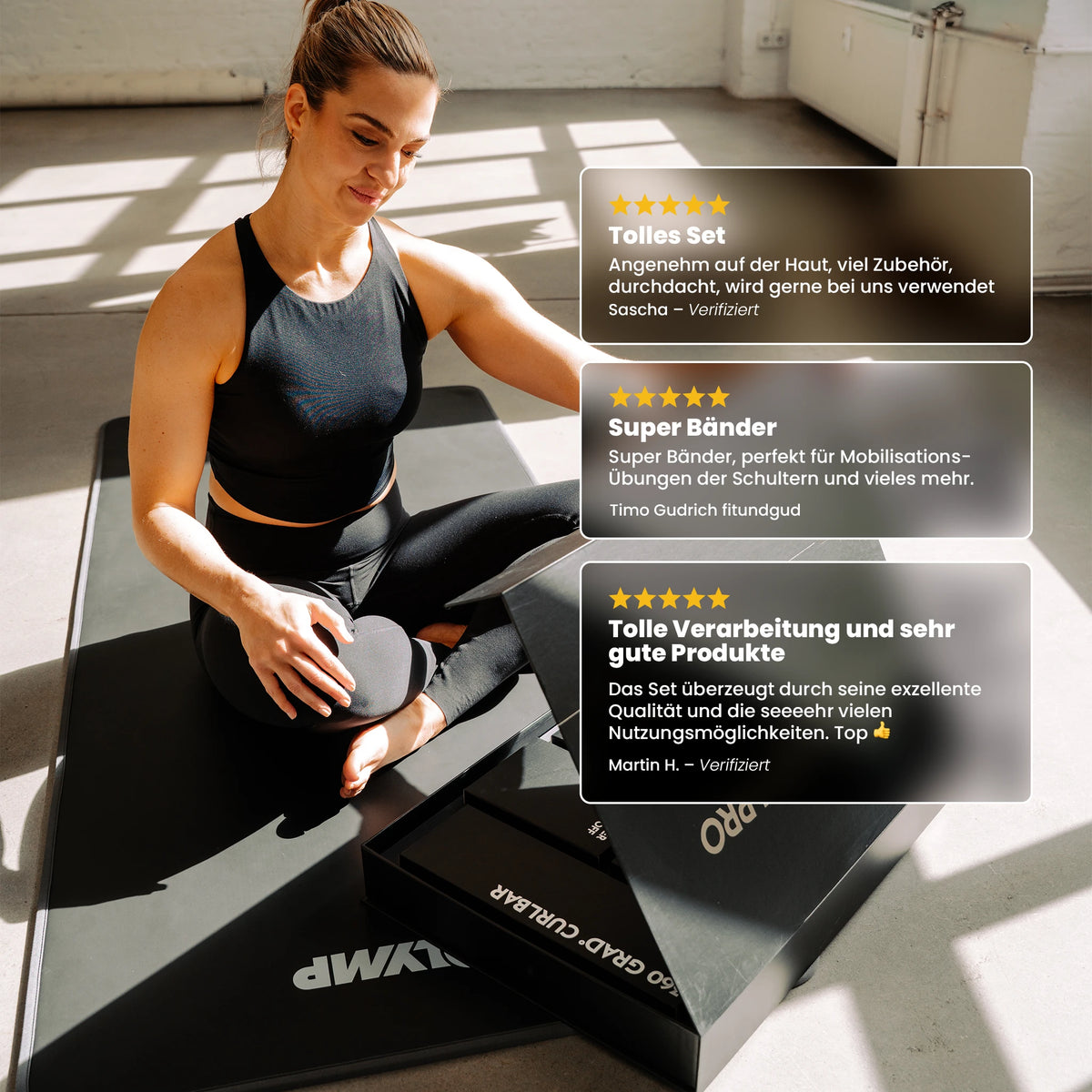 Fitnessbänder Allroundset Box - - Fitnessbänder von NEOLYMP | Fitnessequipment und Sportartikel
