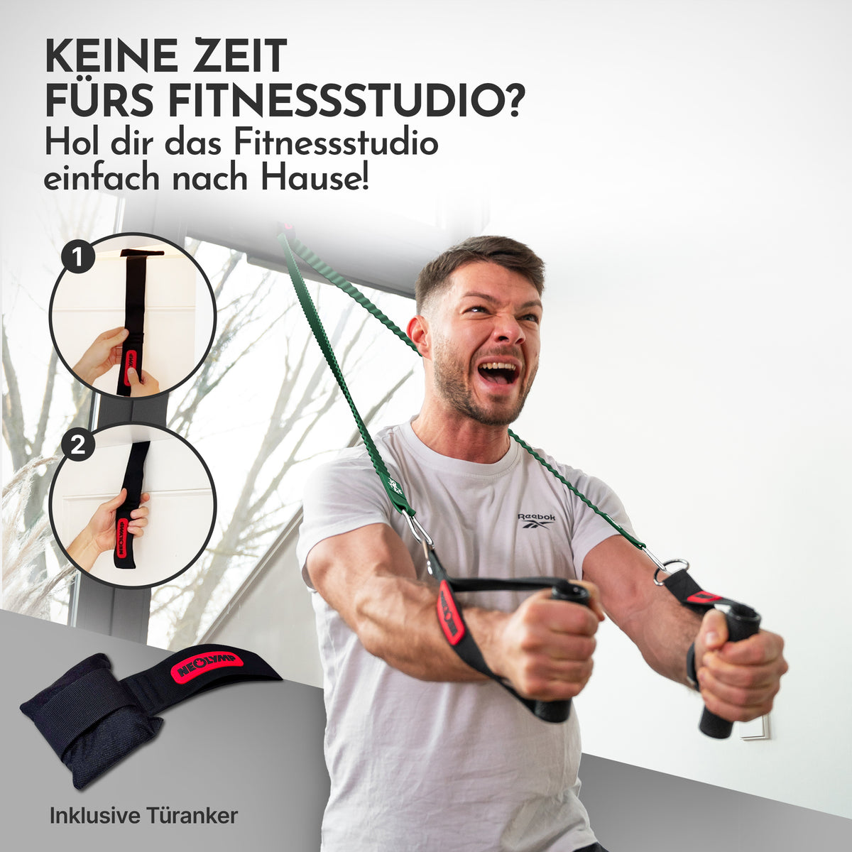 Tube Bands Set inkl. Zubehör – Default Title (B‑Ware) - - Outlet von NEOLYMP | Fitnessequipment und Sportartikel