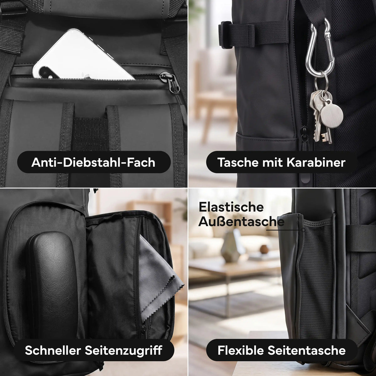 Rucksack Rolltop 40 Liter - Wasserdicht | B-Ware - - Outlet von NEOLYMP | Fitnessequipment und Sportartikel