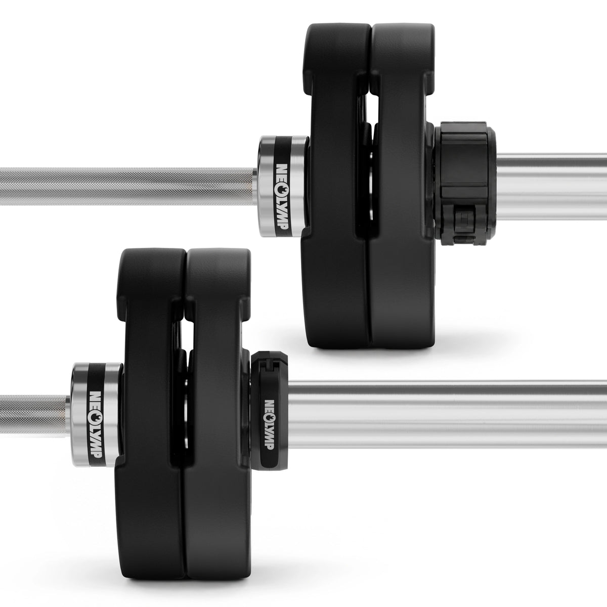 Hantelverschlüsse 50 mm Slim, 2er Set - - Zubehör von NEOLYMP | Fitnessequipment und Sportartikel