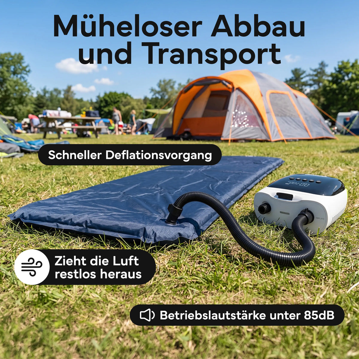 Elektrische Luftpumpe - - Wassersport von NEOLYMP | Fitnessequipment und Sportartikel