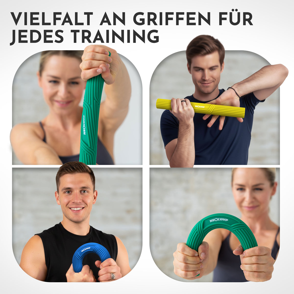 Flexbar Trainingsstab Handkraft-Trainer – 4.5 kg (rot) (B‑Ware) - - Outlet von NEOLYMP | Fitnessequipment und Sportartikel
