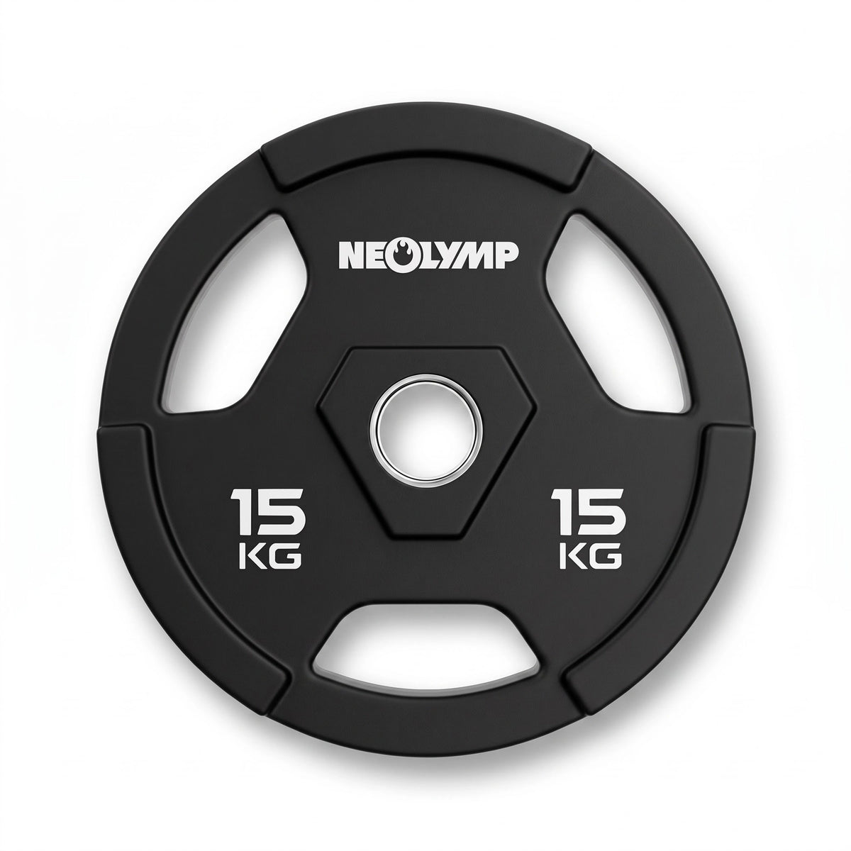 Gripper Plates - 2er Set Hantelscheiben mit Griffen 2,5 bis 25 kg - 2 x 15 kg - Hantelscheiben von NEOLYMP | Fitnessequipment und Sportartikel