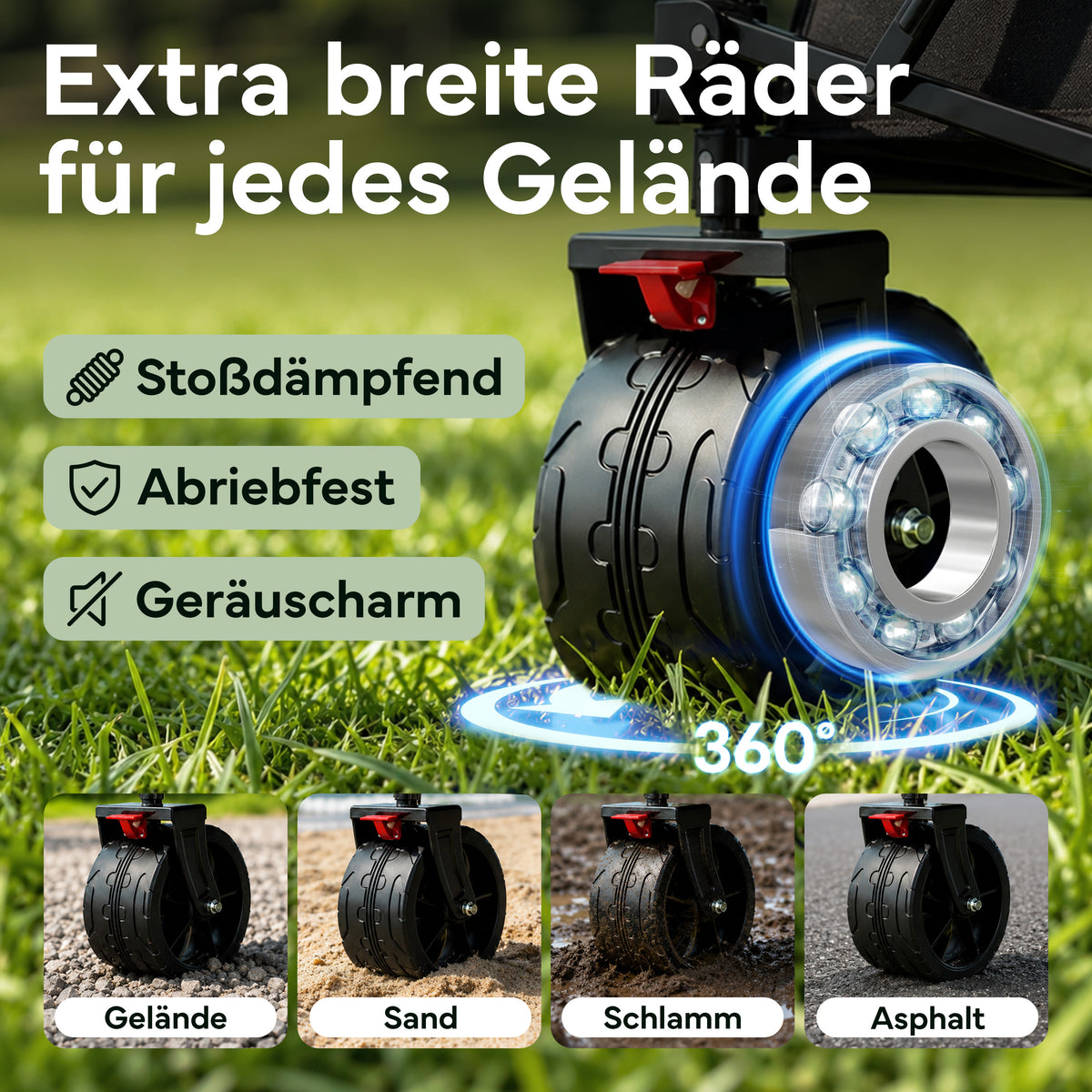 Bollerwagen faltbar - 200L / 300L – 300 Liter | B-Ware - - Outlet von NEOLYMP | Fitnessequipment und Sportartikel