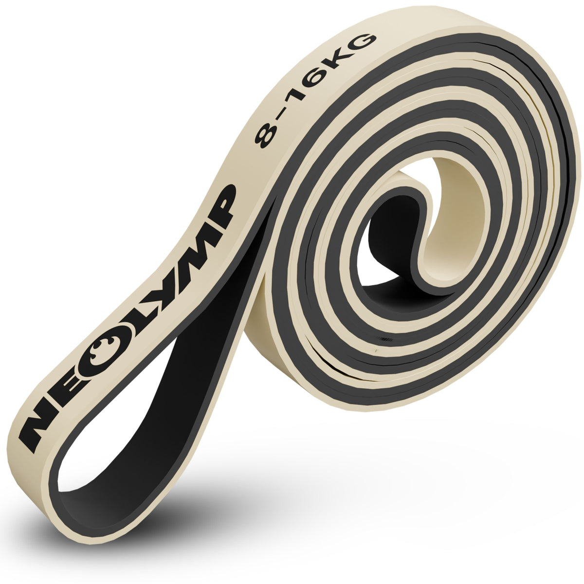 Heavy Resistance Bands aus Latex grau – Stärke: sehr leicht (8-16 kg) | B‑Ware - - Outlet von NEOLYMP | Fitnessequipment und Sportartikel
