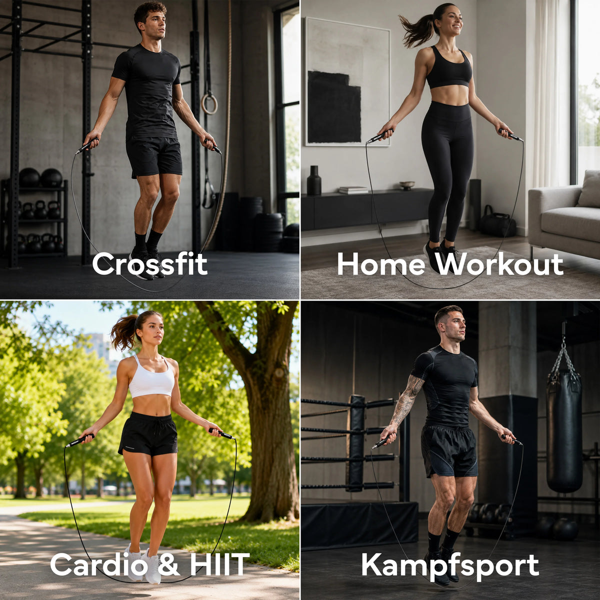 Springseil - Speed Jump Rope aus Aluminium - - Sportgerät von NEOLYMP | Fitnessequipment und Sportartikel