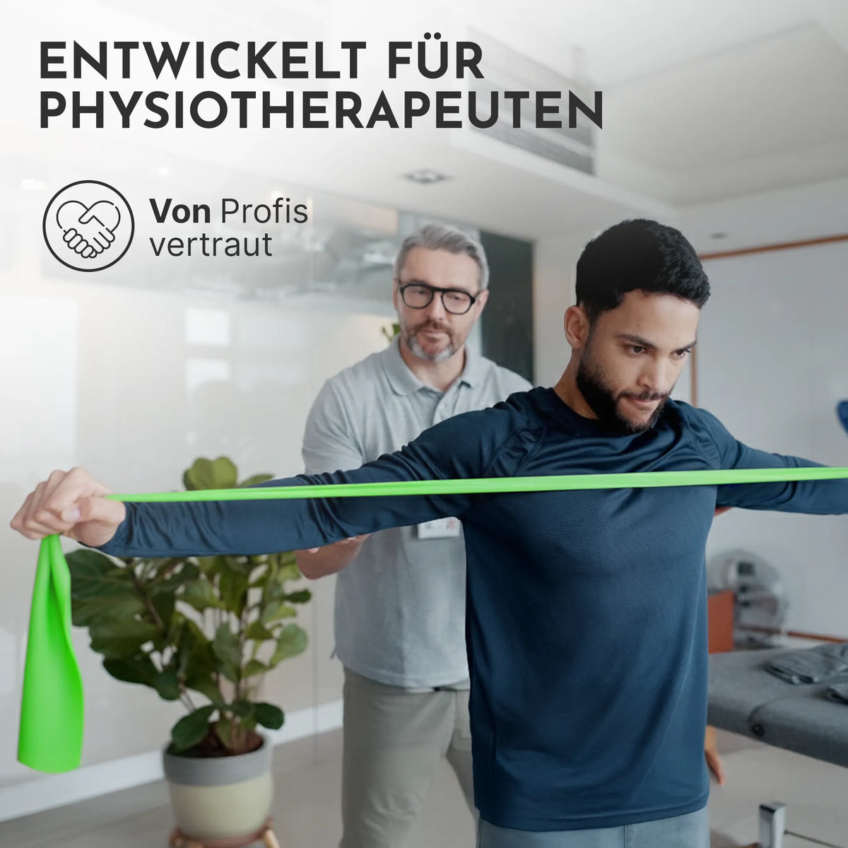 Elastische Widerstandsbänder TPE auf Rolle – Schwer (Blau) / 23 Meter (B‑Ware) - - Outlet von NEOLYMP | Fitnessequipment und Sportartikel