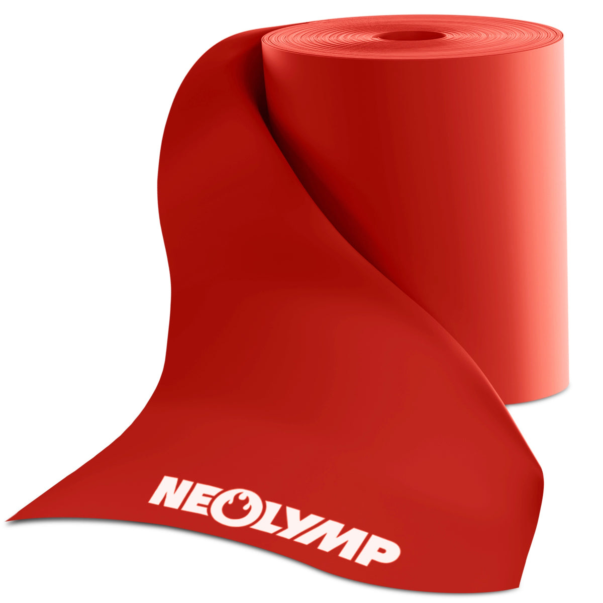 Elastische Widerstandsbänder TPE auf Rolle – Leicht (Rot) / 46 Meter (B‑Ware) - - Outlet von NEOLYMP | Fitnessequipment und Sportartikel