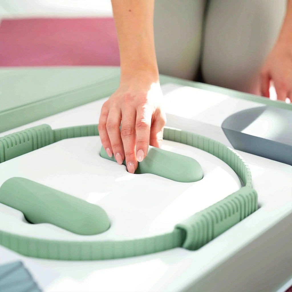 Pilates Komplett-Set Premium - mit Geschenkbox - Matcha PRO Set: mit Pilatesmatte + Kurs - Sportgerät von NEOLYMP | Fitnessequipment und Sportartikel