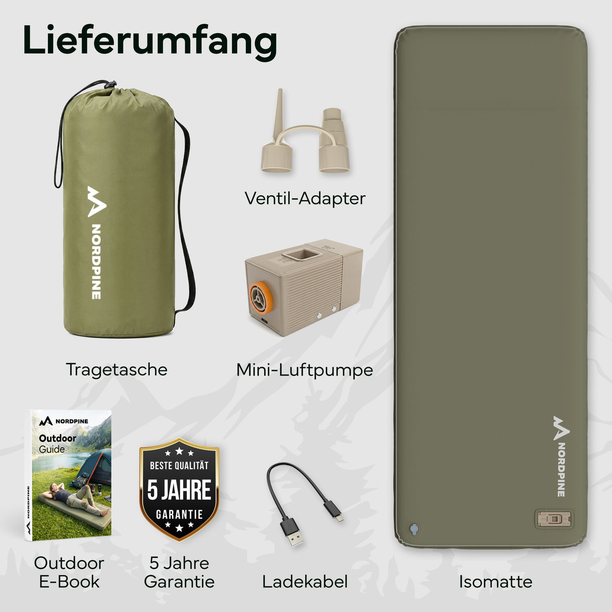 Isomatte - selbstaufblasend | B-Ware - - Outlet von NEOLYMP | Fitnessequipment und Sportartikel