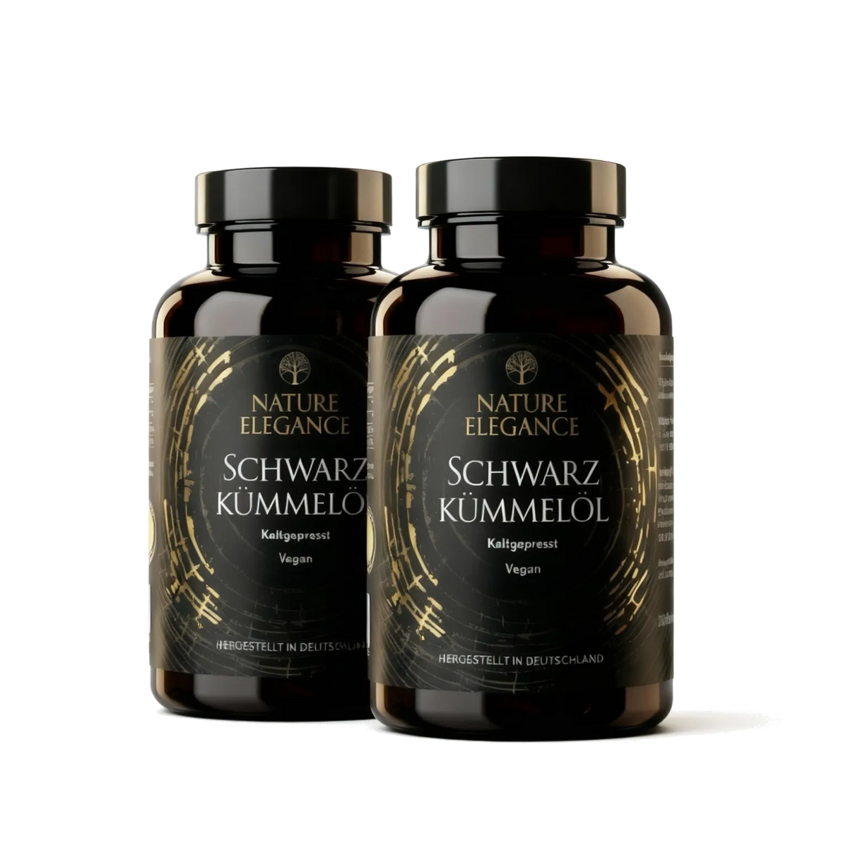 Nature Elegance - Schwarzkümmelöl 240 vegane Kapseln - Original Nigella Sativa (2er Pack) - 2er Pack - Nahrungsergänzungsmittel von NEOLYMP | Fitnessequipment und Sportartikel