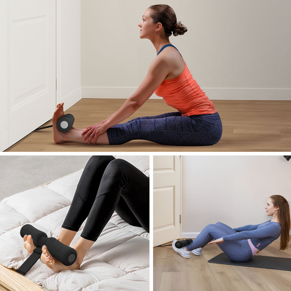 Sit-Up Trainer - aus Nylon, integrierter Türanker - - Bauchtrainer von NEOLYMP | Fitnessequipment und Sportartikel