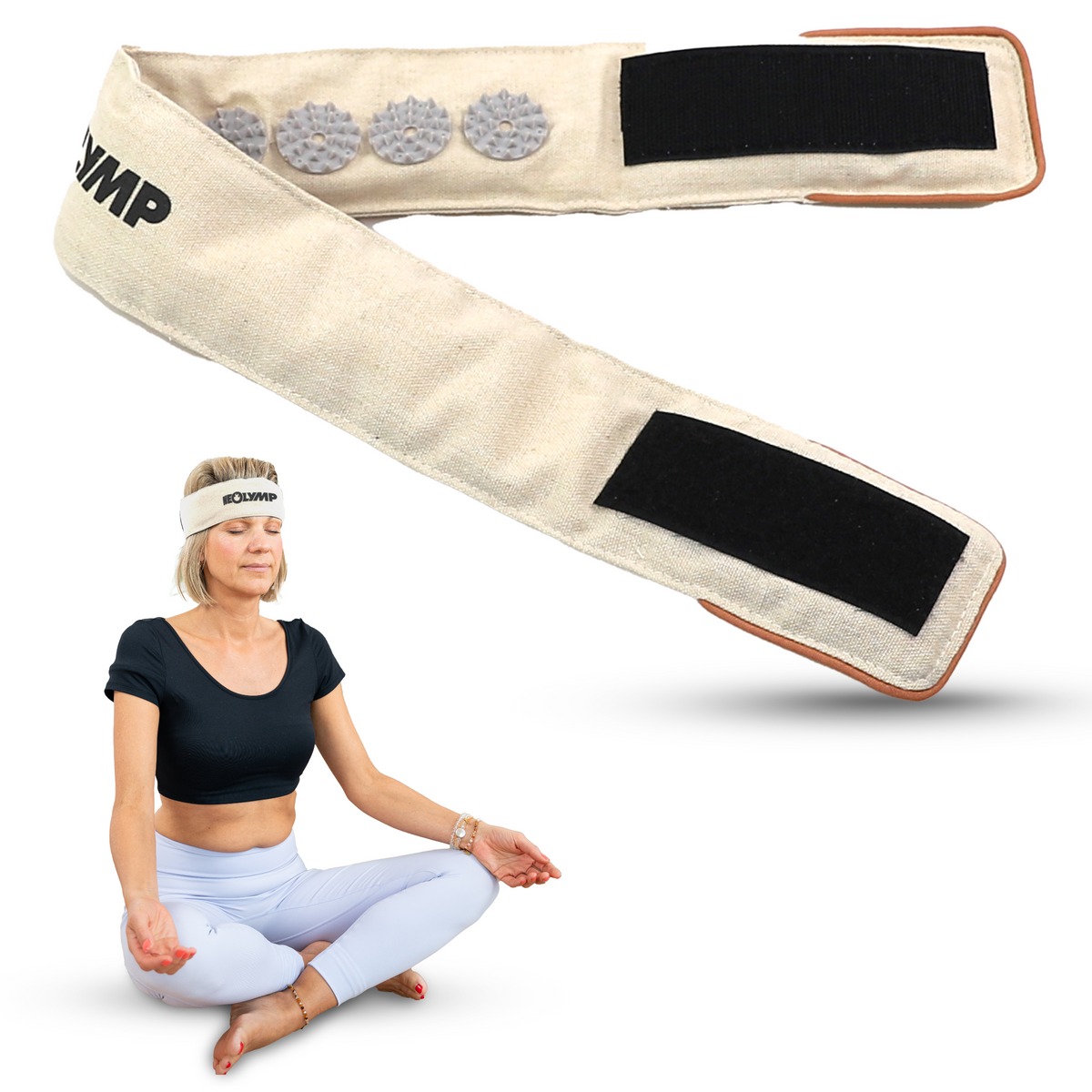 Akupressur Stirnband - - Recovery & Akupressur von NEOLYMP | Fitnessequipment und Sportartikel
