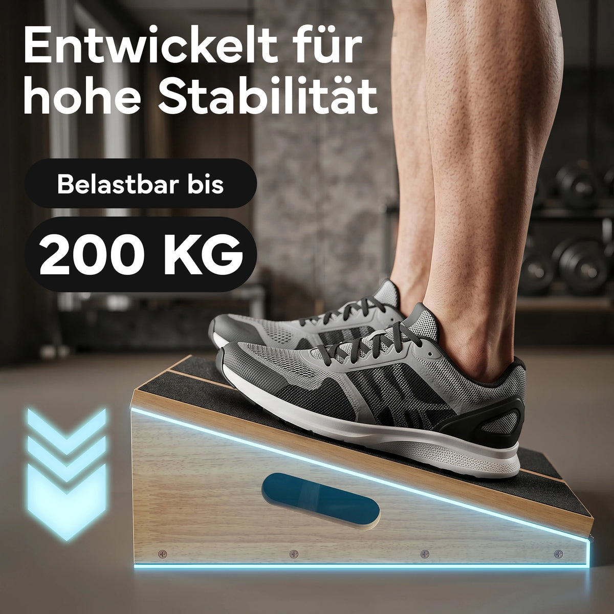 Wadendehner Brett - Stretch Board aus Holz | B-Ware - - Outlet von NEOLYMP | Fitnessequipment und Sportartikel