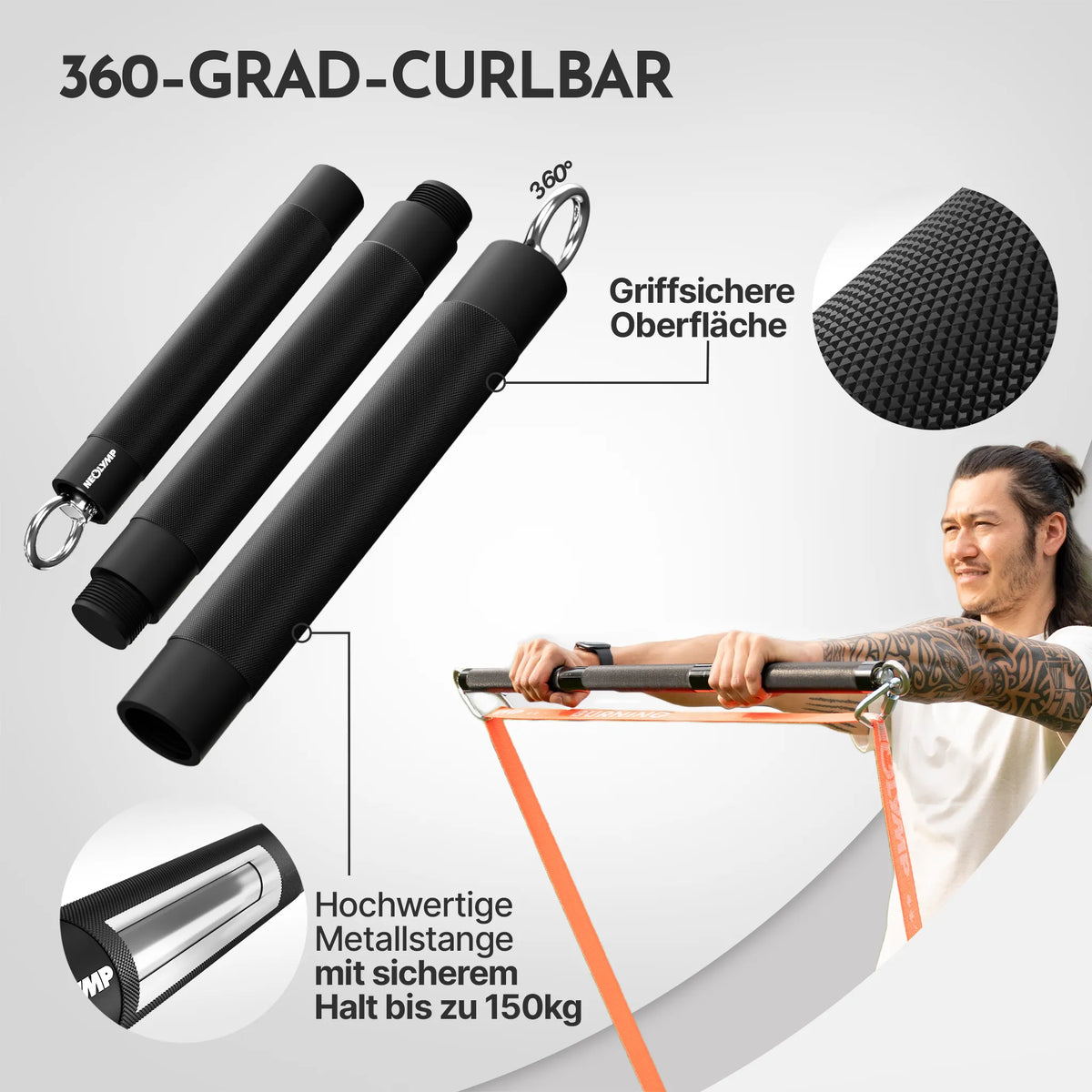 Fitnessbänder Allroundset ULTRA mit gratis Multianker (Allroundset Ultra + Multianker) - Allroundset Ultra + Multianker - Fitnessbänder von NEOLYMP | Fitnessequipment und Sportartikel