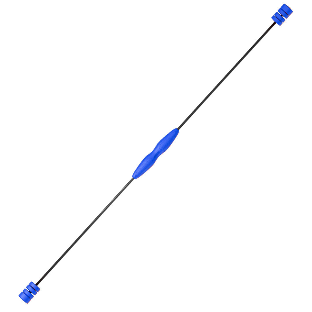 Schwingstab mit ergonomischem Griff – Blau (B‑Ware) - - Outlet von NEOLYMP | Fitnessequipment und Sportartikel