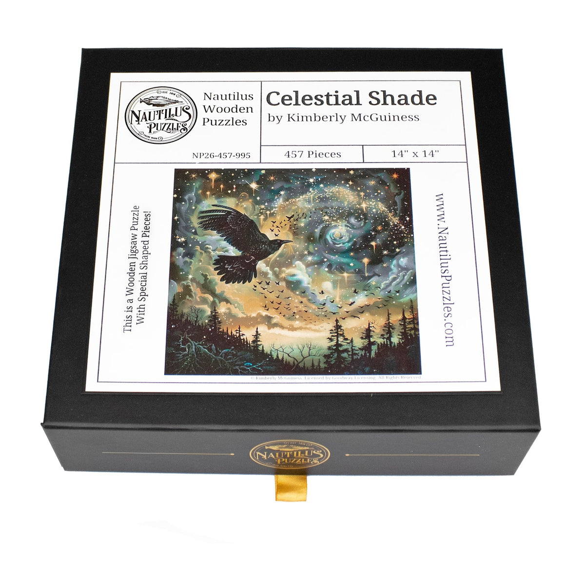 Celestial Shade (457 Piece Wooden Jigsaw Puzzle) - Nautilus Puzzles - Wooden Jigsaw Puzzles For Adults