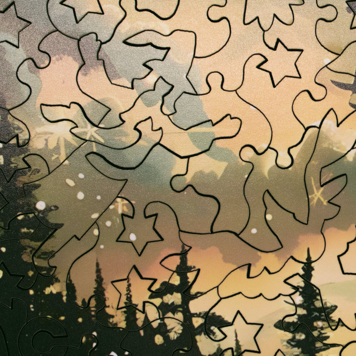 Celestial Shade (457 Piece Wooden Jigsaw Puzzle) - Nautilus Puzzles - Wooden Jigsaw Puzzles For Adults