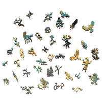 Celestial Shade (457 Piece Wooden Jigsaw Puzzle) - Nautilus Puzzles - Wooden Jigsaw Puzzles For Adults
