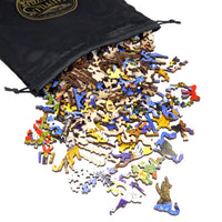 Christmas Chorus (473 Piece Wooden Jigsaw Puzzle) - Nautilus Puzzles - Wooden Jigsaw Puzzles For Adults