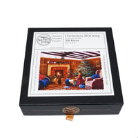 Christmas Morning (350 Pieces) Christmas Wooden Puzzle - Nautilus Puzzles - Wooden Jigsaw Puzzles For Adults