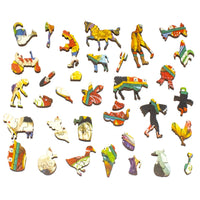 Country Fair (474 Piece Wooden Jigsaw Puzzle) - Nautilus Puzzles - Wooden Jigsaw Puzzles For Adults