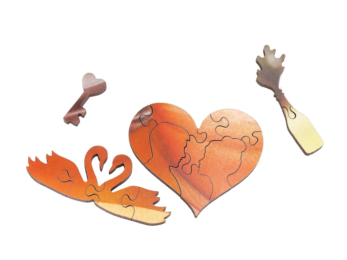 Custom Puzzle - I Love You - Nautilus Puzzles - Wooden Jigsaw Puzzles For Adults