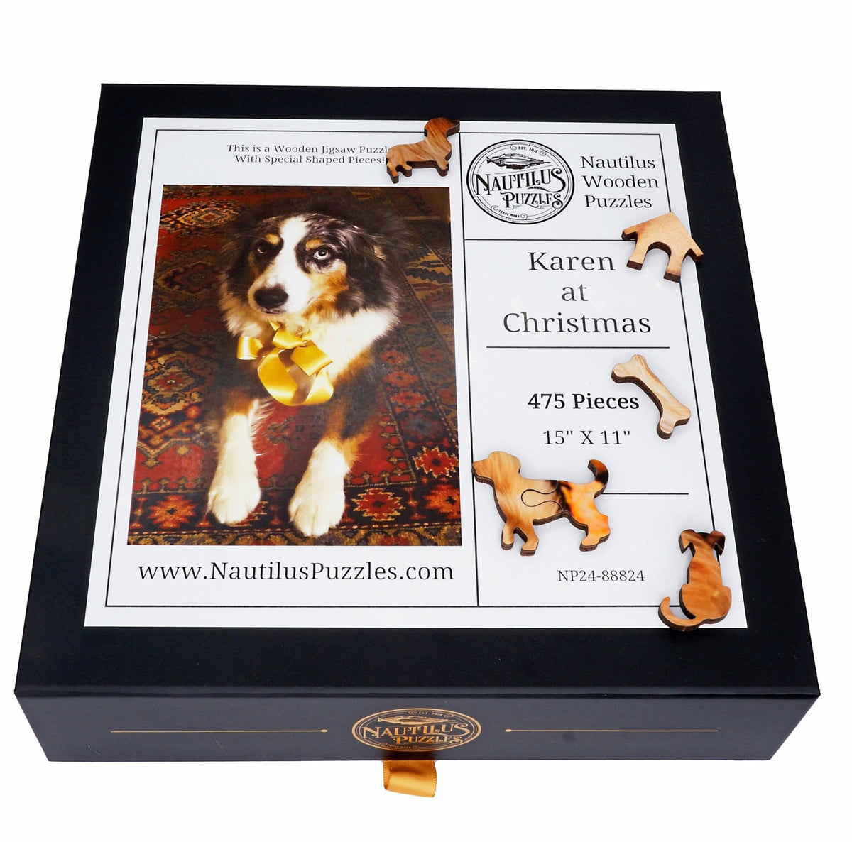 Custom Puzzle - It's a Dog's Life - Nautilus Puzzles - Wooden Jigsaw Puzzles For Adults
