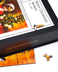 Custom Puzzle - Merry Christmas - Nautilus Puzzles - Wooden Jigsaw Puzzles For Adults