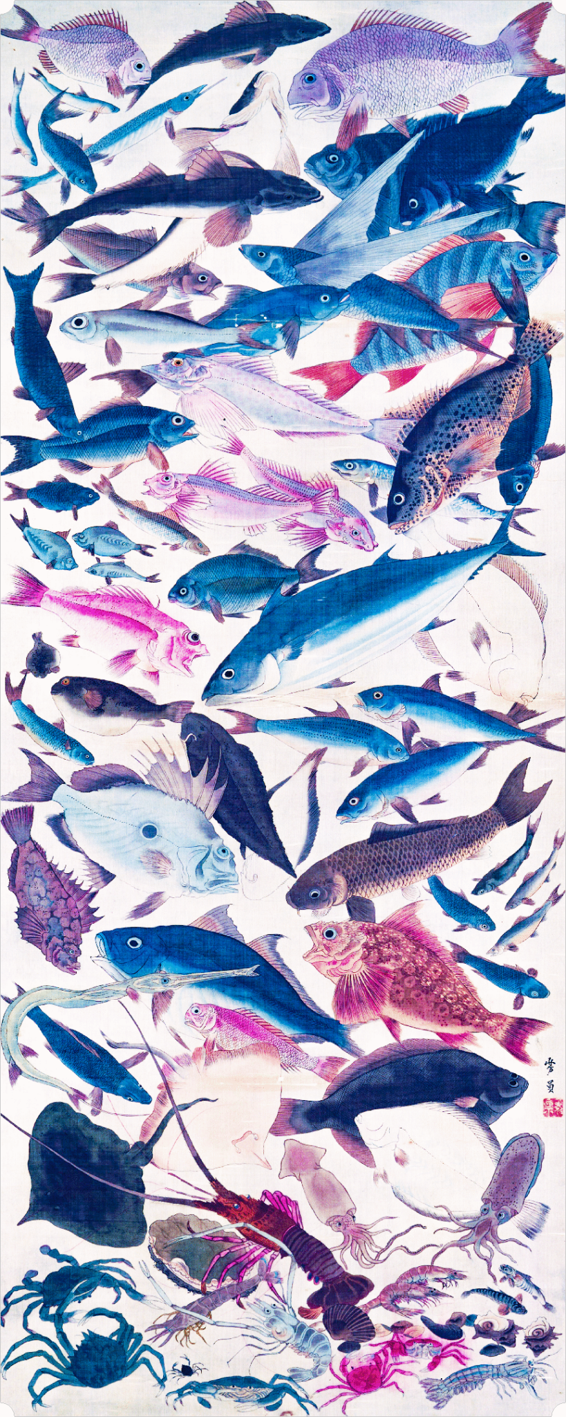 Eighty-Eight Fish (200 Piece Wooden Jigsaw Puzzle) - Nautilus Puzzles - Wooden Jigsaw Puzzles For Adults