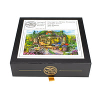 Escape to Wine Country (500 Piece Wooden Jigsaw Puzzles) - Nautilus Puzzles - Wooden Jigsaw Puzzles For Adults