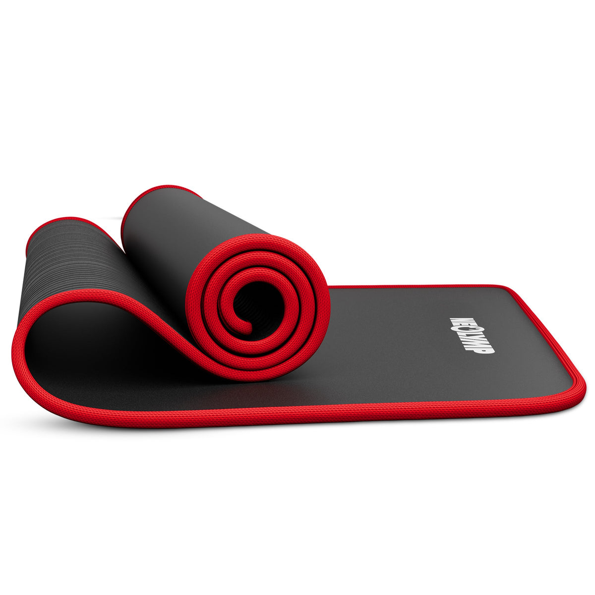 Fitnessmatte - extra dick und rutschfest – Rot / Standard (B‑Ware) - - Outlet von NEOLYMP | Fitnessequipment und Sportartikel