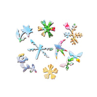 Floral Fan with Dragonflies - 54 Piece Shaped Mini Wooden Jigsaw Puzzle - Nautilus Puzzles - Wooden Jigsaw Puzzles For Adults
