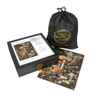 In the Mushroom Forest (475 Piece Wooden Jigsaw Puzzle) - Nautilus Puzzles - Wooden Jigsaw Puzzles For Adults