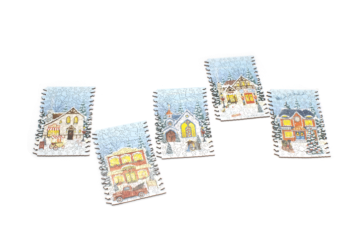 Christmas Wooden Jigsaw Puzzle