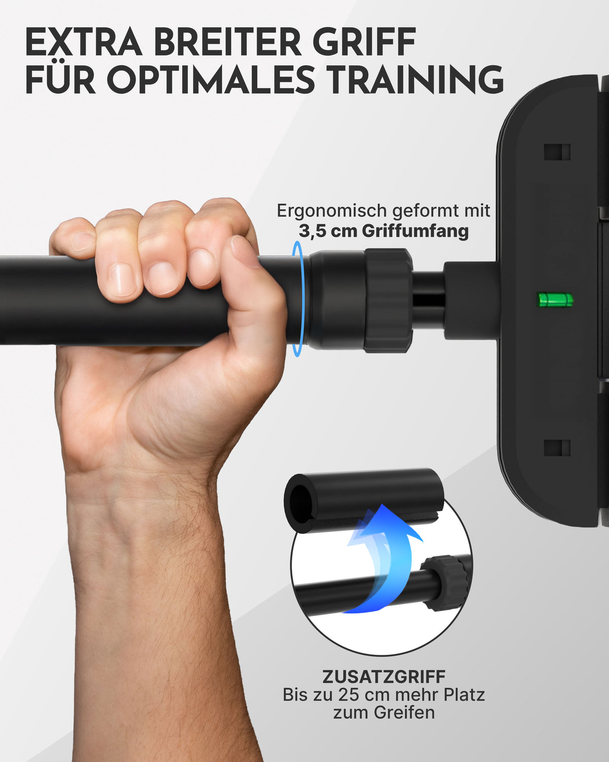 Teleskop-Klimmzugstange Premium - - Klimmzugstangen von NEOLYMP | Fitnessequipment und Sportartikel
