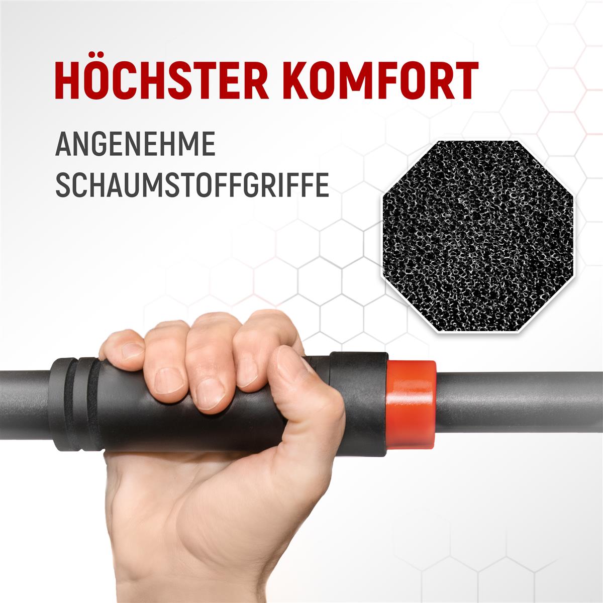 Teleskop Klimmzugstange für den Türrahmen ohne Schrauben - - Klimmzugstangen von NEOLYMP | Fitnessequipment und Sportartikel