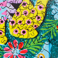 Mexican Folk Art (450 Piece Wooden Jigsaw Puzzle) - Nautilus Puzzles - Wooden Jigsaw Puzzles For Adults