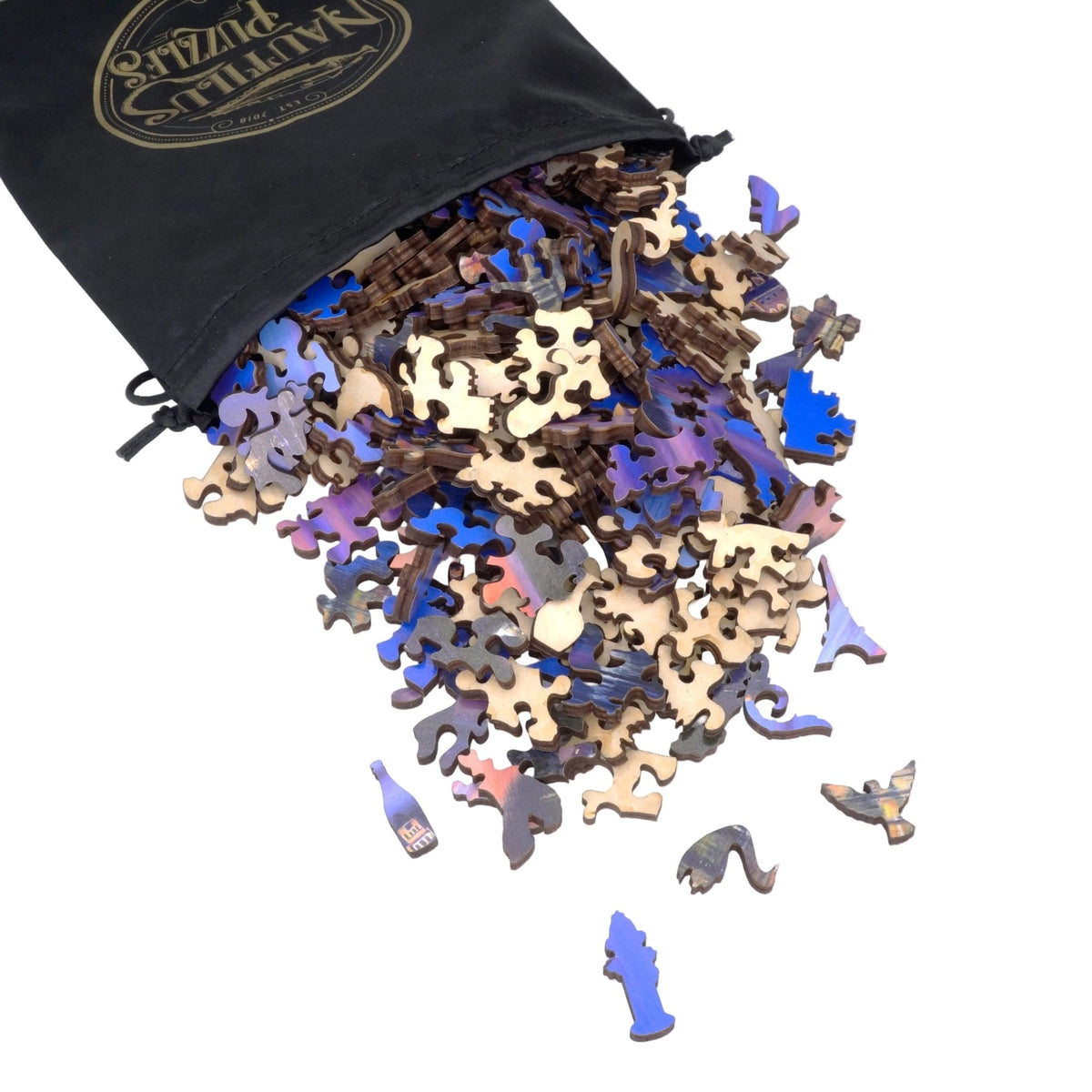 Mont Saint-Michel (250 Piece Wooden Jigsaw Puzzle) - Nautilus Puzzles - Wooden Jigsaw Puzzles For Adults