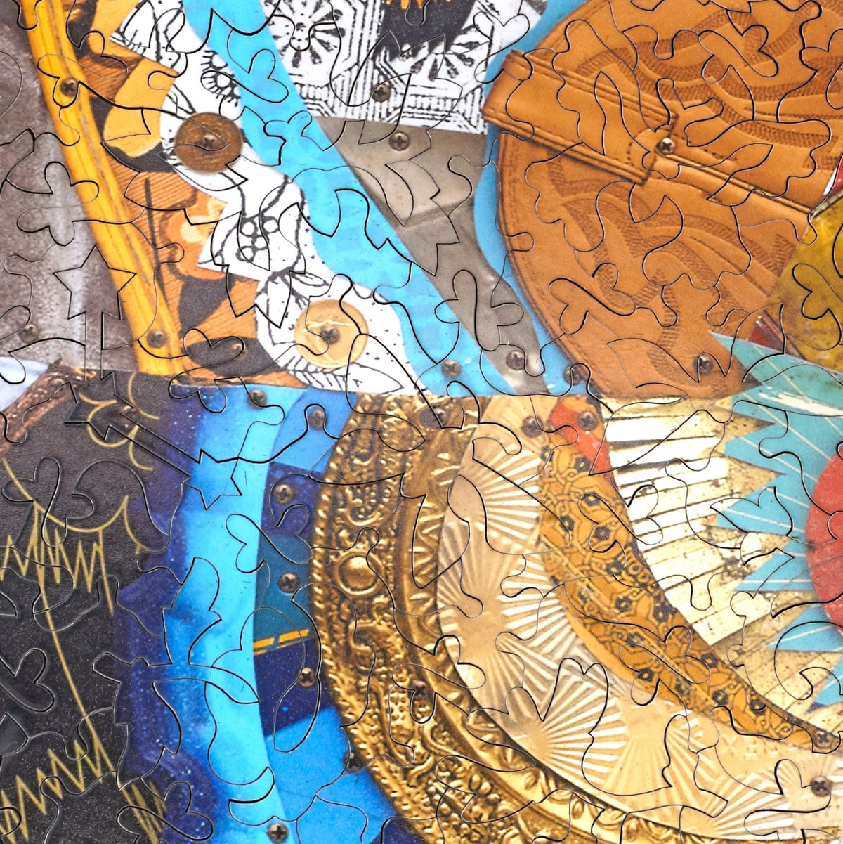 Moonside Moth (471 Piece Shaped Wooden Jigsaw Puzzle) - Nautilus Puzzles - Wooden Jigsaw Puzzles For Adults