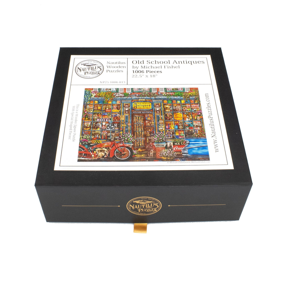 Old School Antiques | 1006 Piece Puzzles - Nautilus Puzzles - Wooden Jigsaw Puzzles For Adults