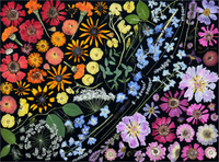 Petal Prism (483 Piece Wooden Jigsaw Puzzle) - Nautilus Puzzles - Wooden Jigsaw Puzzles For Adults