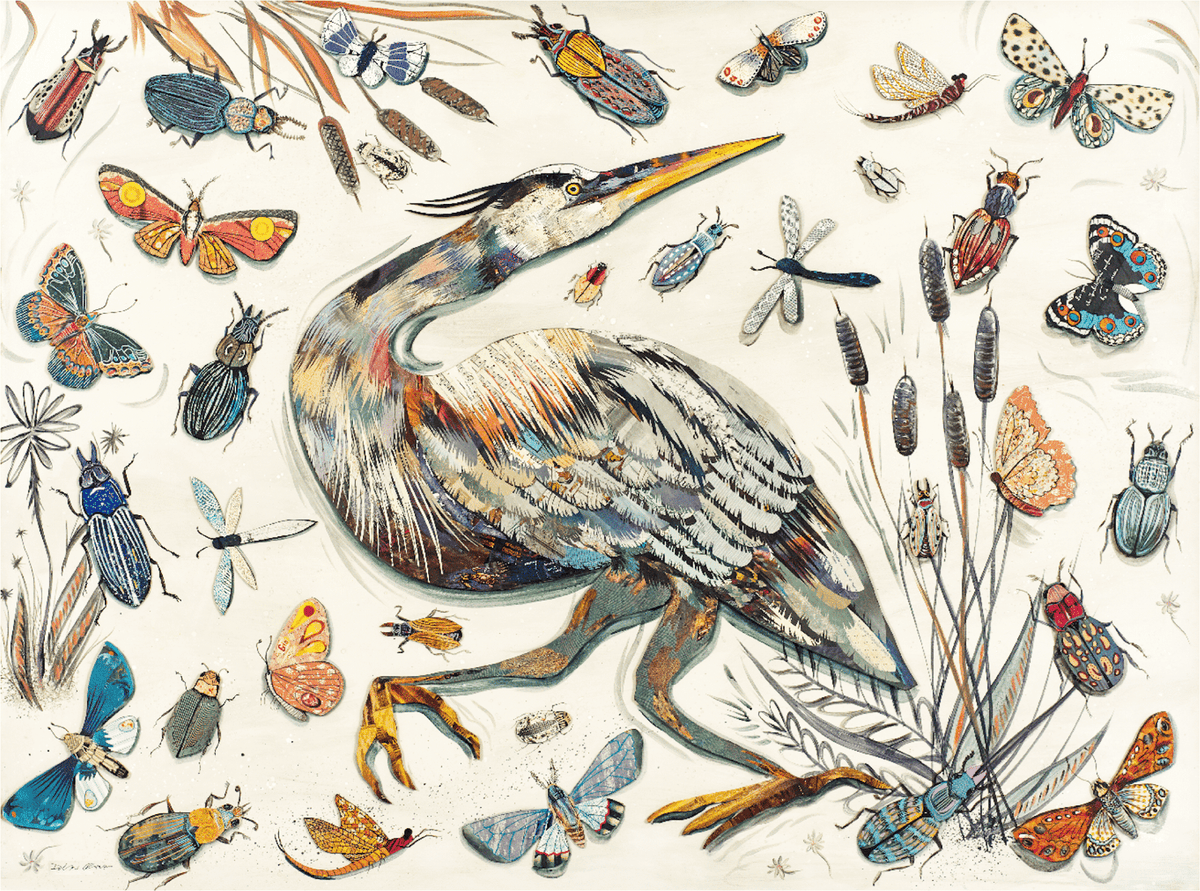 Poet of the Pond (493 Piece Wooden Jigsaw Puzzle) - Nautilus Puzzles - Wooden Jigsaw Puzzles For Adults