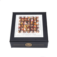 So Many Santas (66 Piece Mini Wooden Jigsaw Christmas Puzzle) - Nautilus Puzzles - Wooden Jigsaw Puzzles For Adults